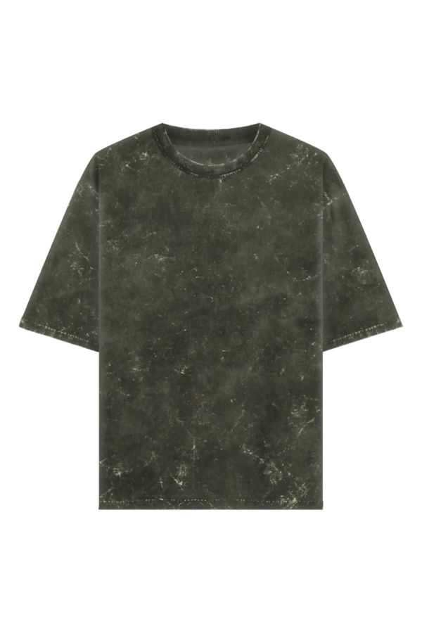Unisex Acid Wash Oversized Tee
